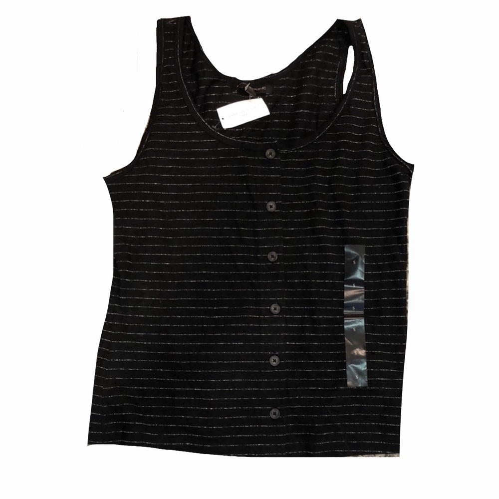 Banana Republic small tank top button-down